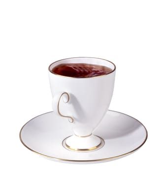 cup with tea