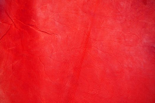 texture of red leather for background