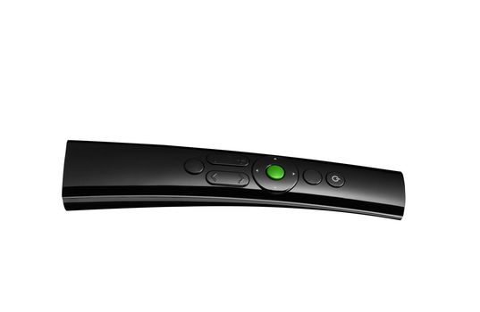 TV remote control isolated on white