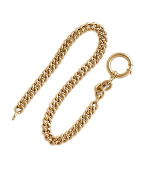 Nice gold chain isolated