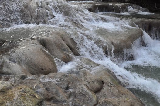 Dunn's Falls in Ocho Rios, Jamaica