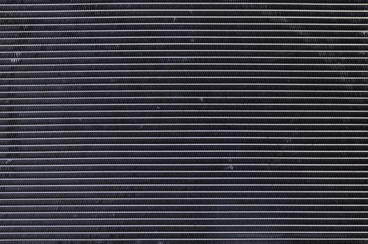 Old Car radiator  from  car  engine as a background