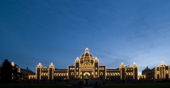 Parliament house of  British Columbia In Capital of Victoria   Canada