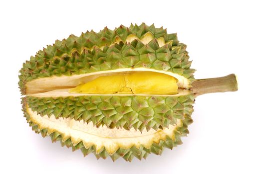 Fresh Durian isolated on white background