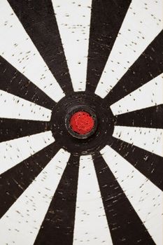 White dartboard target stripes grungy abstract background pattern.