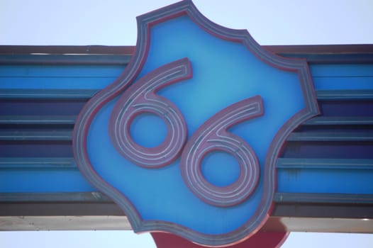 Route 66 Street Sign