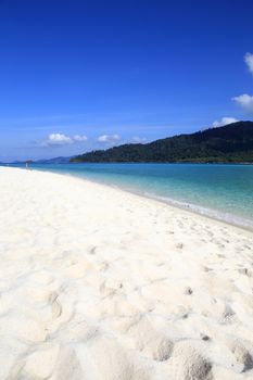 Beautiful tropical landscape. Lipe island, Thailand