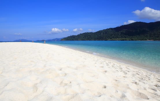 Beautiful tropical landscape. Lipe island, Thailand