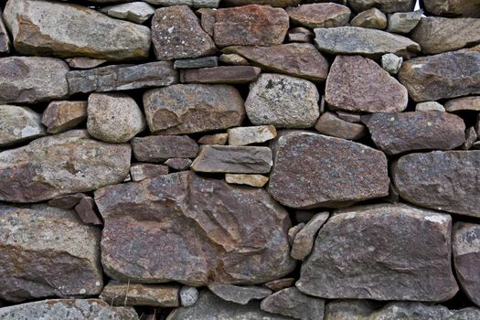 detail shot of stone wall. horizontal.