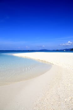 Beautiful tropical landscape. Lipe island, Thailand