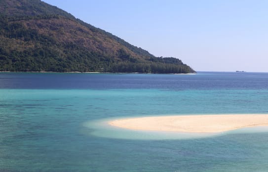 Beautiful tropical landscape. Lipe island, Thailand