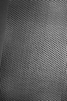 Black Iron Grill and the substrate from the grid as a background