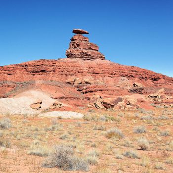 view of the mexican hat, USA