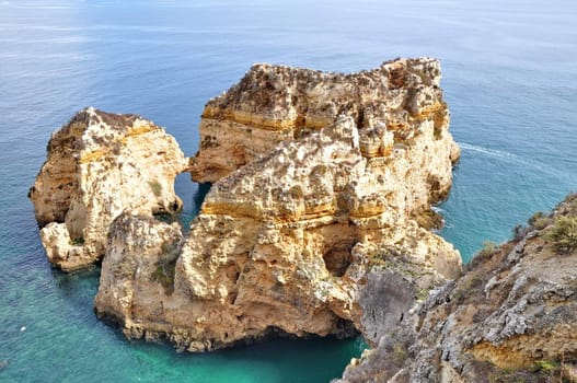 Rocky coast of Portugal 