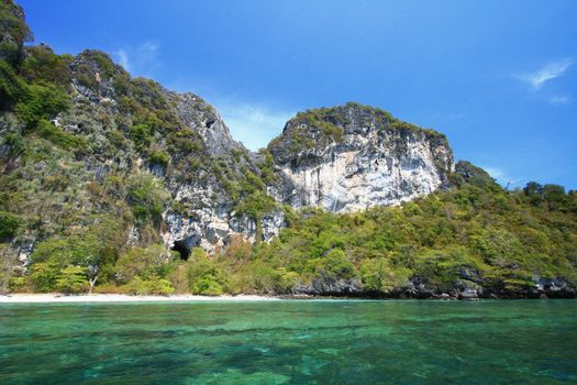 landscape of Similand National Park Thailand