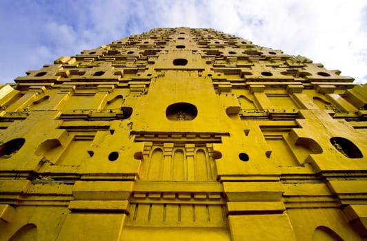 Wangwiwegaram Temple,Indian style Temple in West of Thailand