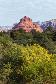 famous red rock of Sedona, USA