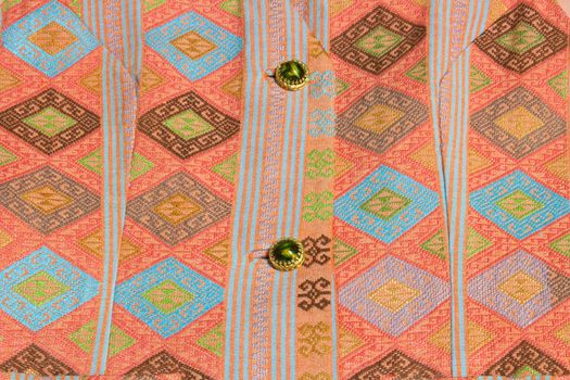 orange silk shirt using as background