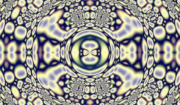 Bright and funky original abstract art design, baubles