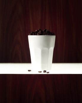 Cup with coffee beans Still Life