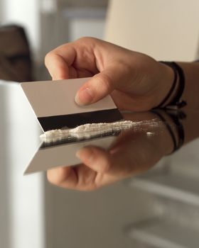Cutting Drugs with a credit card