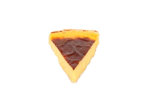 Slice of custard tart