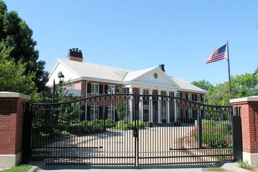 Official residence of the governor of Nebraska in Lincoln, NE.