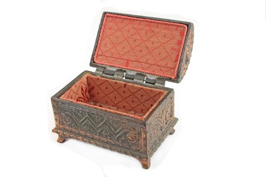 Open jewels case waiting for treasures