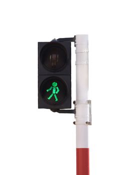 Crosswalk signs - green.