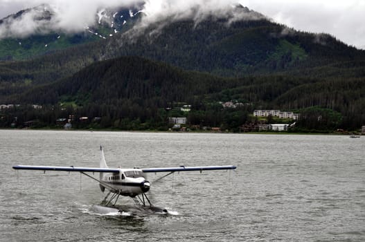 Juneau Floatplane Landing Lower Left Corner