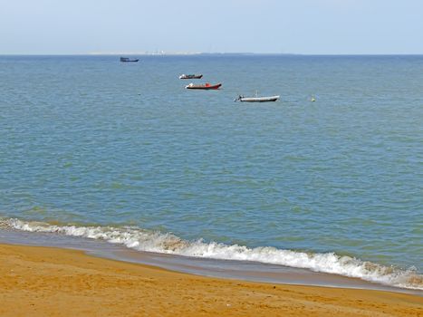 Tropical seaside scenery - taken in Hainan Island, China