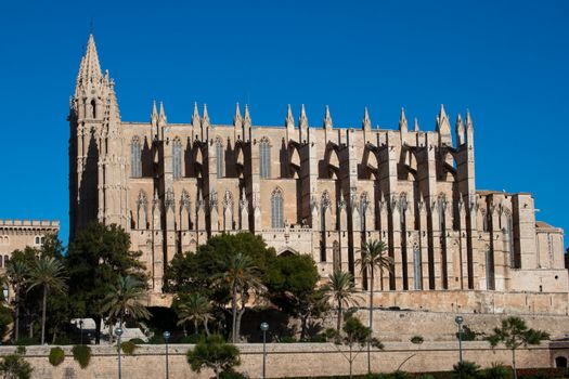 La Seu Cathedral, Palma, Majorca, Balearic Islands, Spain