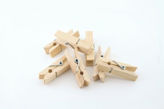 wooden clothespin is a fastener used to hang up clothes for drying, usually on a clothes line.