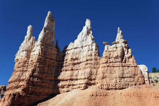 on the famous Navajo Trail in Bryce Canyon, Utah 