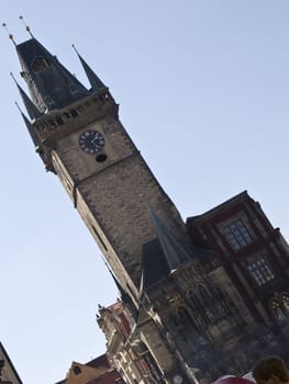 bell tower in Praha