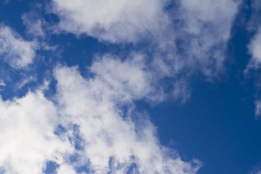 blue sky and clouds