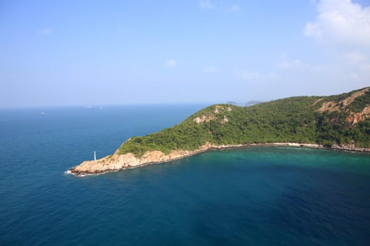 Beach In High Angle View, Amazing Seascape Of Thailand Famous Tourism Destination