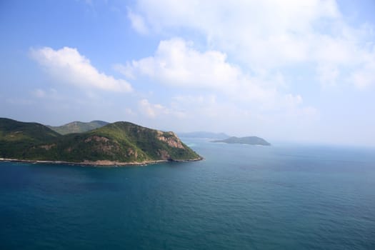 Beach In High Angle View, Amazing Seascape Of Thailand Famous Tourism Destination