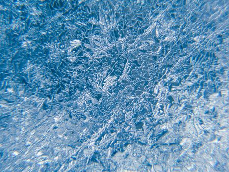 Close up of Ice Flowers