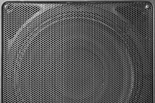 Black Iron Grill and the substrate from the grid as a background