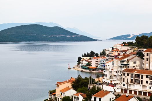 Panoramic View of Neum in Bosnia and Herzegovina