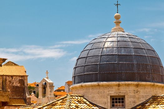 Dome of the Church in Dubrovnik, Croatia