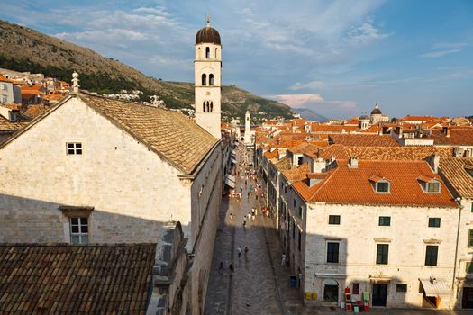 Panoramic View of Dubrovnik from the City Walls, Croatia