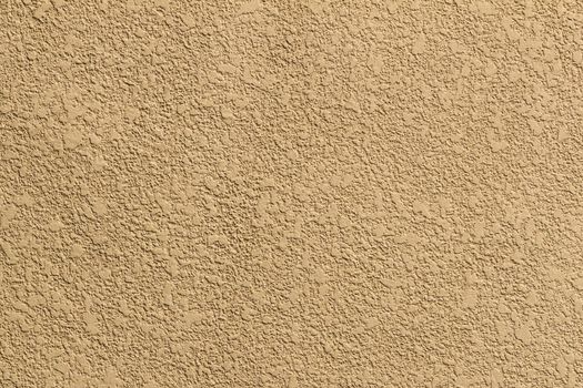 Yellow Concrete Background, showing Coarse Texture on Concrete Wall