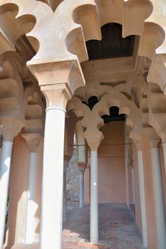 acazaba castle was built by Arabs in the mountains of Malaga