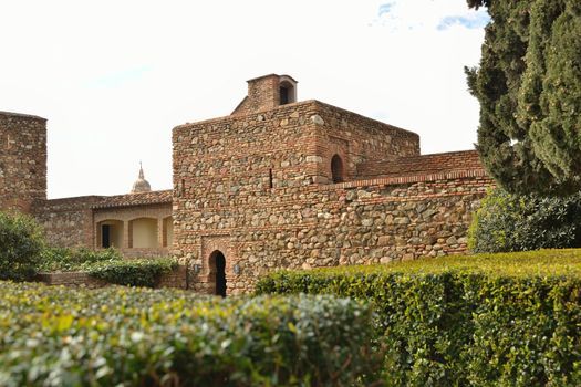 acazaba castle was built by Arabs in the mountains of Malaga