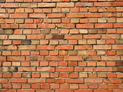 colored brick wall closeup