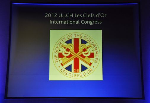 London - UK, January 30, 2012: 59th UICH les Clefs d'Or International Congress at the Sheraton Park Lane