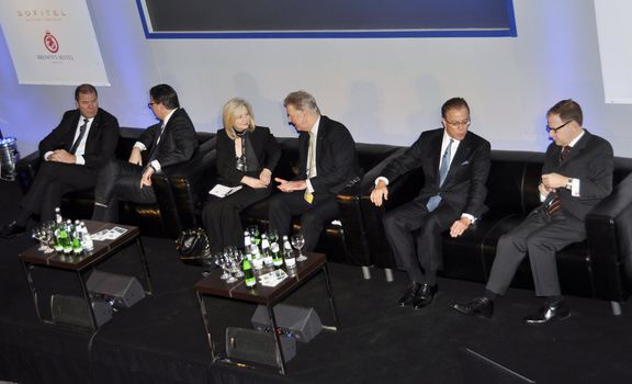 London - UK, January 30, 2012: 59th UICH les Clefs d'Or International Congress at the Sheraton Park Lane