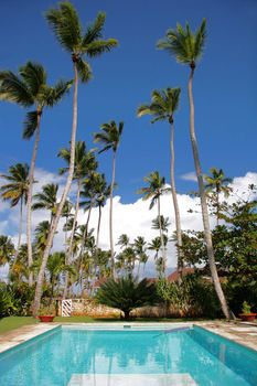 Swimming Pool in Paradise - Dominican Republic Island